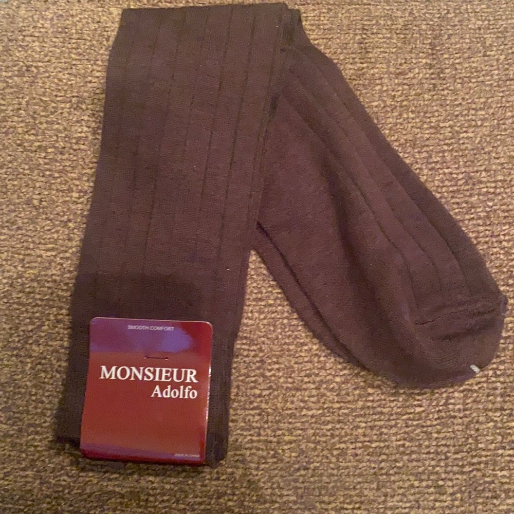 Monsieur Adolfo men socks (Cel)